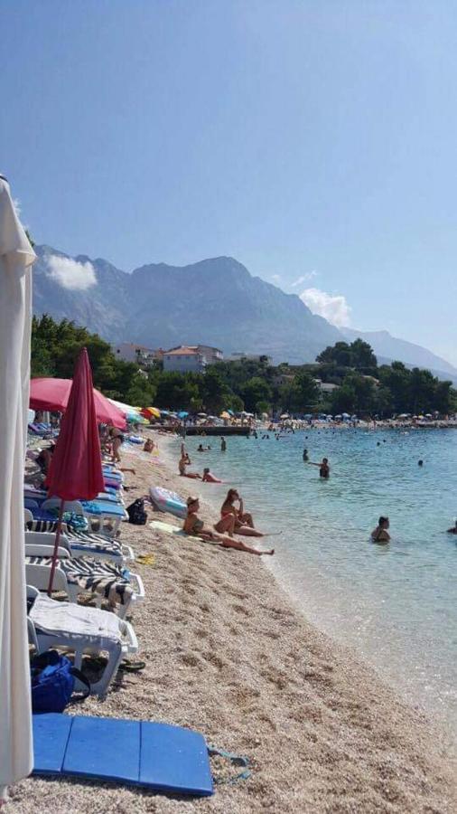 Apartmani Nikola Baška Voda Buitenkant foto