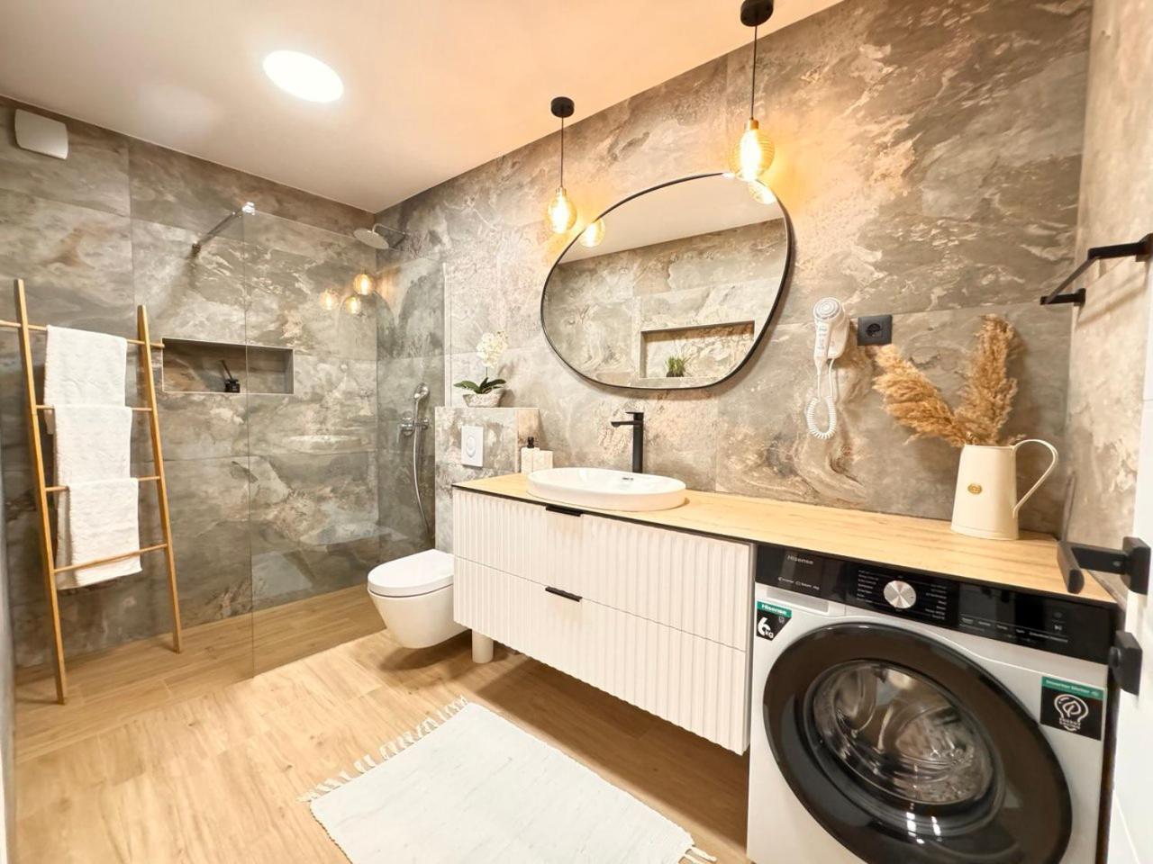Apartmani Nikola Baška Voda Buitenkant foto